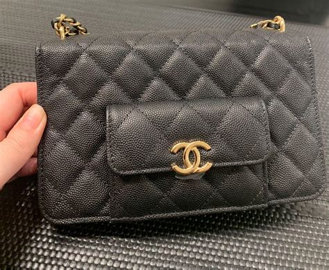 chanel woc dimensions cm